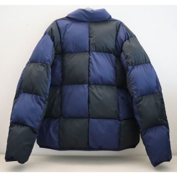 Nike FZ0865-410 Men's Sz XL Blue/Black Checkered Therma-FIT Puffer Jacket - Picture 2 of 16